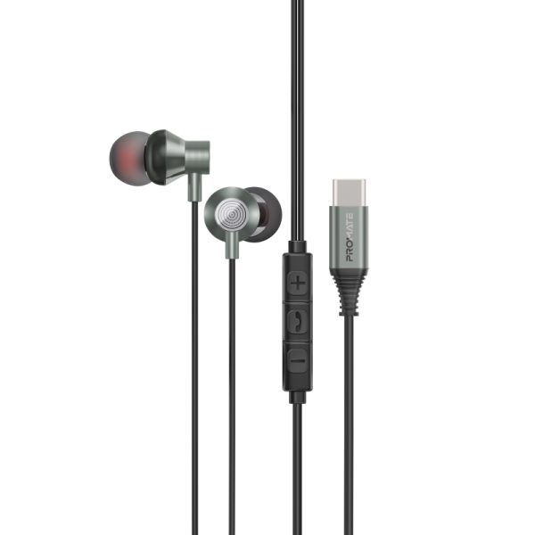 ⁦بروميت Silken-C سماعات ستيريو سلكية داخل الأذن، منفذ USB-C، تصميم مريح وملائم⁩ - الصورة ⁦3⁩