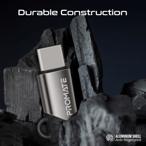 ⁦بروميت Link-CI محول لايتنينغ إلى USB-C يدعم الشحن ونقل البيانات، لتوصيل سهل ومريح بين أجهزتك المختلفة⁩ - الصورة ⁦2⁩