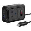 بروميت Inverto-200W محول طاقة متعدد المنافذ بقدرة 200 واط مع شاشة LCD ومنفذي USB-C وUSB-A بتقنية الشحن السريع