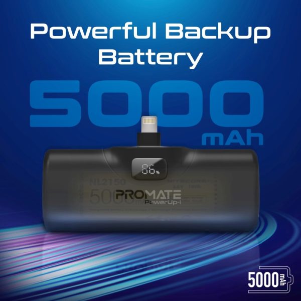 ⁦بروميت PowerUp-i عرض 3 بطاريات متنقلة باور بنك بسعة 5000 ميلي أمبير⁩ - الصورة ⁦4⁩