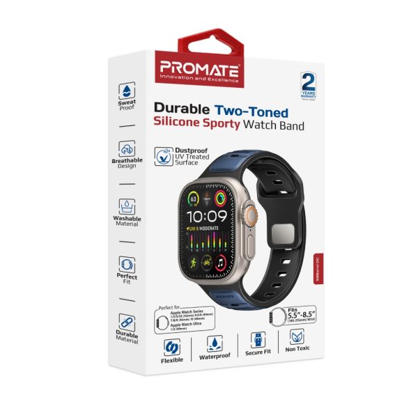 ⁦بروميت SiliBand-DC ساعة ذكية رياضية مع مستشعرات صحية متقدمة⁩ - الصورة ⁦9⁩