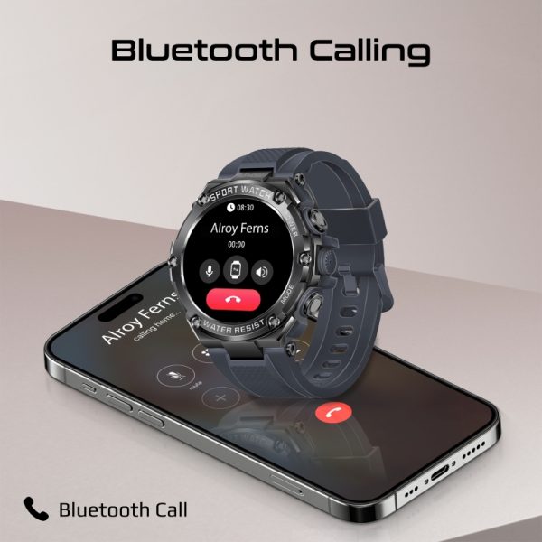 ⁦بروميت xWatch-R19 ساعة ذكية رياضية مع مستشعرات صحية متقدمة⁩ - الصورة ⁦8⁩