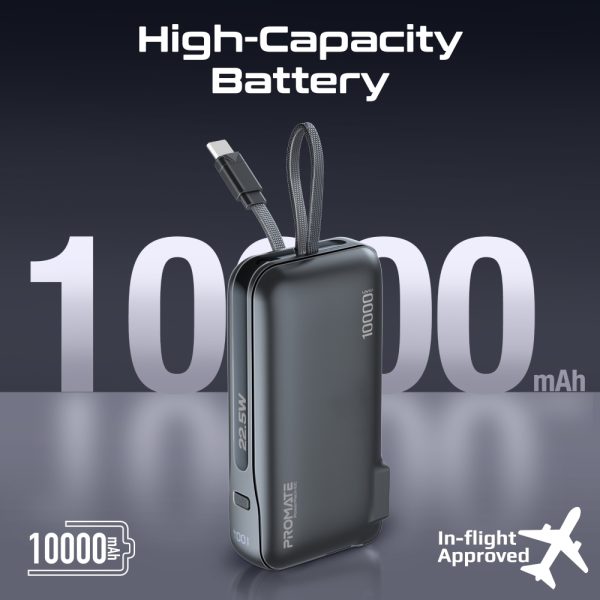 ⁦بروميت PowerPack-10C بطارية متنقلة باور بنك بسعة 10000 ميلي أمبير⁩ - الصورة ⁦3⁩