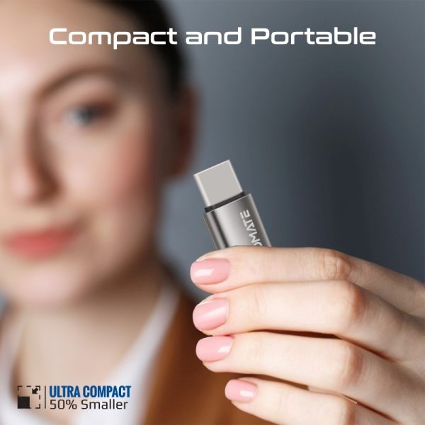 ⁦بروميت Link-CI محول لايتنينغ إلى USB-C يدعم الشحن ونقل البيانات، لتوصيل سهل ومريح بين أجهزتك المختلفة⁩ - الصورة ⁦4⁩