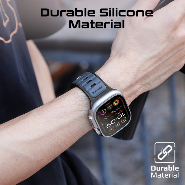⁦بروميت SiliBand-DC ساعة ذكية رياضية مع مستشعرات صحية متقدمة⁩ - الصورة ⁦14⁩