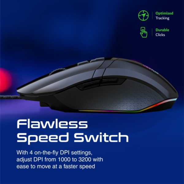 ⁦بروميت VertuKit مجموعة ألعاب 4 في 1 تضم لوحة مفاتيح، ماوس، سماعة، ولوحة ماوس RGB للاعبين المحترفين⁩ - الصورة ⁦3⁩