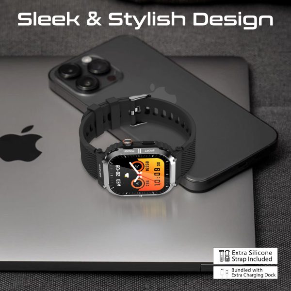 ⁦بروميت XWatch-SL ساعة ذكية رياضية مع مستشعرات صحية متقدمة⁩ - الصورة ⁦9⁩