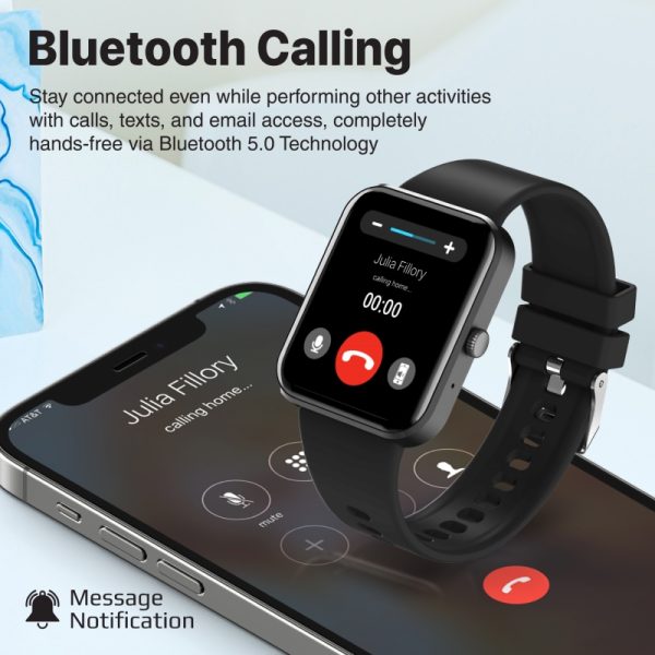 ⁦بروميت XWatch-B18 ساعة ذكية رياضية مع مستشعرات صحية متقدمة⁩ - الصورة ⁦4⁩