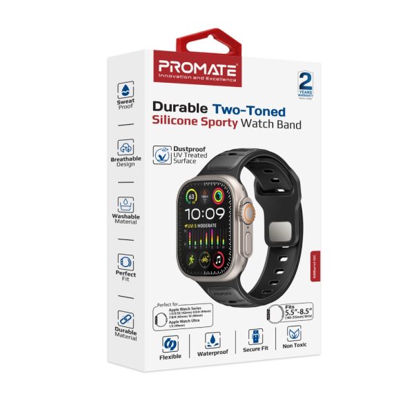⁦بروميت SiliBand-DC ساعة ذكية رياضية مع مستشعرات صحية متقدمة⁩ - الصورة ⁦7⁩