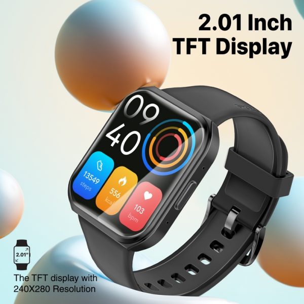بروميت xWatch-TF2 ساعة ذكية رياضية مع مستشعرات صحية متقدمة