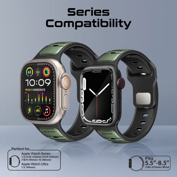 ⁦بروميت SiliBand-DC ساعة ذكية رياضية مع مستشعرات صحية متقدمة⁩ - الصورة ⁦22⁩