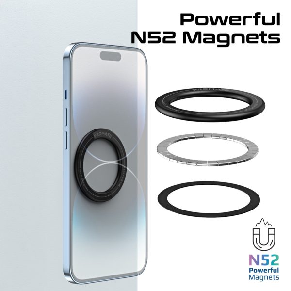 ⁦بروميت Magnetite حامل هاتف متوافق مع ماج سيف بمزايا متقدمة⁩ - الصورة ⁦3⁩