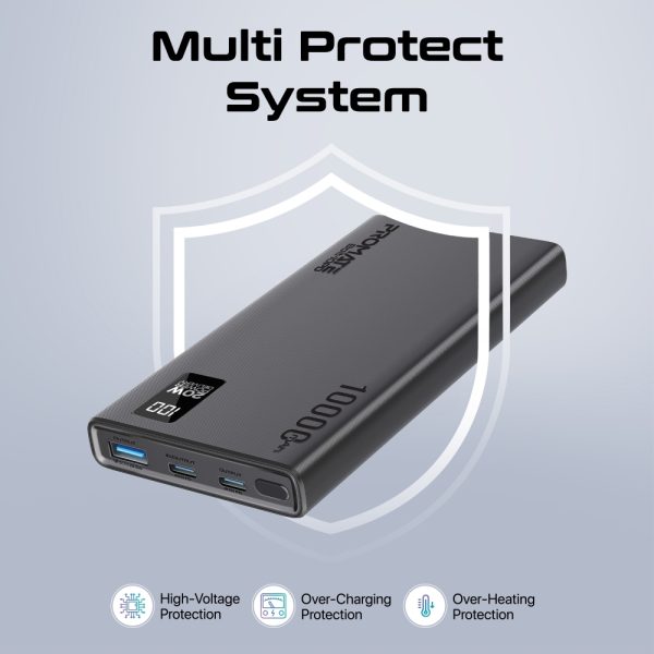 ⁦بروميت Bolt-10PD بطارية متنقلة باور بنك بسعة 10000 ميلي أمبير⁩ - الصورة ⁦4⁩