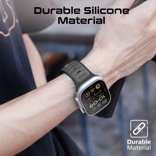 ⁦بروميت SiliBand-DC ساعة ذكية رياضية مع مستشعرات صحية متقدمة⁩ - الصورة ⁦4⁩