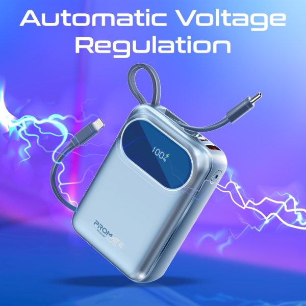 ⁦بروميت PowerPod-20 + PowerPort-25CC عرض بطارية متنقلة باور بنك بسعة 20000 ميلي أمبير مع شاحن جداري بقوة 25 واط⁩ - الصورة ⁦16⁩