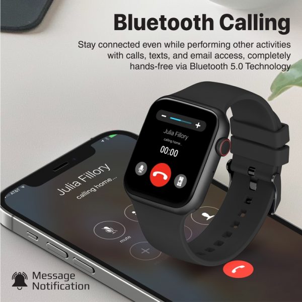 ⁦بروميت XWatch-B19 ساعة ذكية رياضية مع مستشعرات صحية متقدمة⁩ - الصورة ⁦4⁩