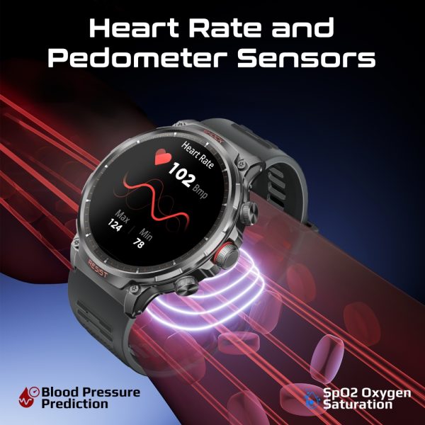 ⁦بروميت XWatch-R20 ساعة ذكية رياضية مع مستشعرات صحية متقدمة⁩ - الصورة ⁦4⁩