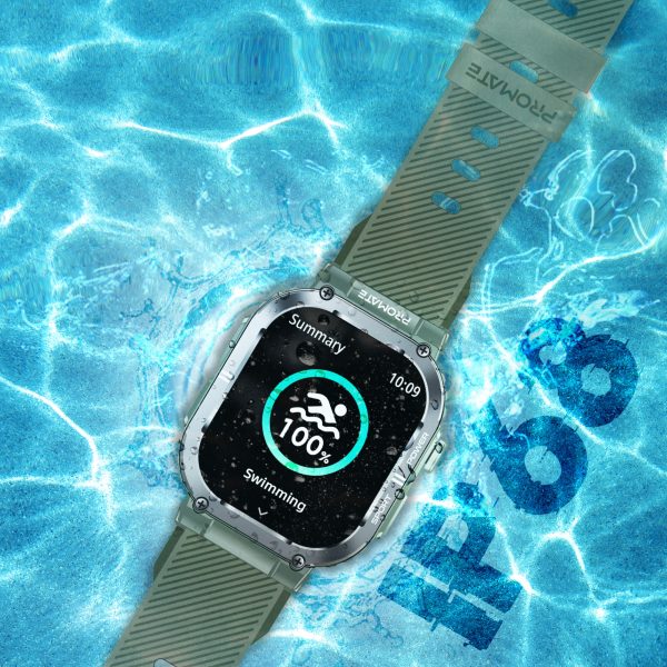 ⁦بروميت XWatch-SL ساعة ذكية رياضية مع مستشعرات صحية متقدمة⁩ - الصورة ⁦22⁩