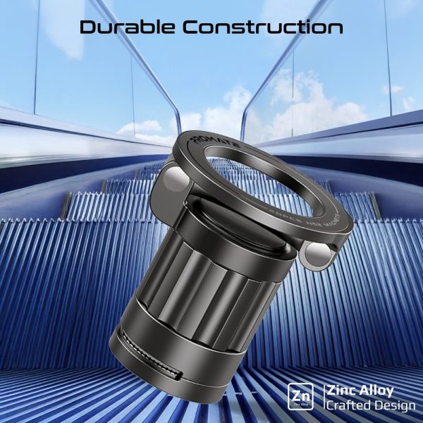 ⁦بروميت SnagMount حامل مغناطيسي متوافق مع MagSafe، مضاد للاهتزاز، دوران 360°، ومشبك للأسطح حتى 30 مم⁩ - الصورة ⁦3⁩
