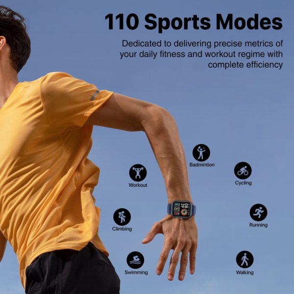 ⁦بروميت ProWatch-AM19 ساعة ذكية رياضية مع مستشعرات صحية متقدمة⁩ - الصورة ⁦4⁩