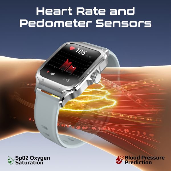 ⁦بروميت XWatch-RM ساعة ذكية رياضية مع مستشعرات صحية متقدمة⁩ - الصورة ⁦19⁩
