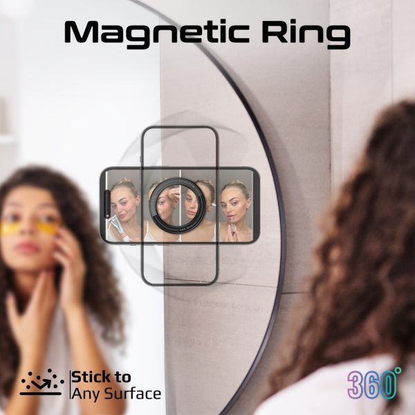 ⁦بروميت Magnetite حامل هاتف متوافق مع ماج سيف بمزايا متقدمة⁩ - الصورة ⁦4⁩