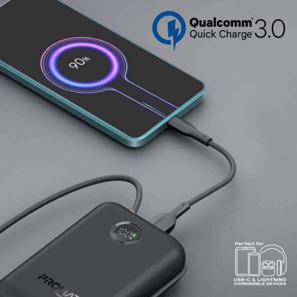 ⁦بروميت PowerPod-30 بطارية متنقلة باور بنك بسعة 30000 ميلي أمبير⁩ - الصورة ⁦8⁩