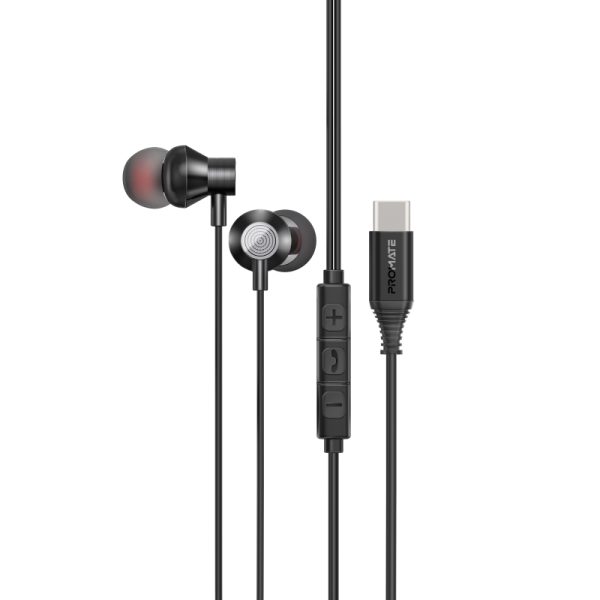 ⁦بروميت Silken-C سماعات ستيريو سلكية داخل الأذن، منفذ USB-C، تصميم مريح وملائم⁩ - الصورة ⁦2⁩