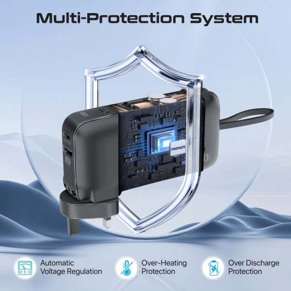 ⁦بروميت PowerPack-10C بطارية متنقلة باور بنك بسعة 10000 ميلي أمبير⁩ - الصورة ⁦10⁩