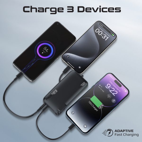 ⁦بروميت PowerPack-10C بطارية متنقلة باور بنك بسعة 10000 ميلي أمبير⁩ - الصورة ⁦9⁩