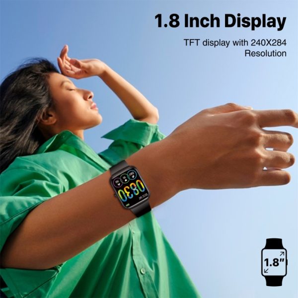 ⁦بروميت XWatch-B18 ساعة ذكية رياضية مع مستشعرات صحية متقدمة⁩ - الصورة ⁦3⁩