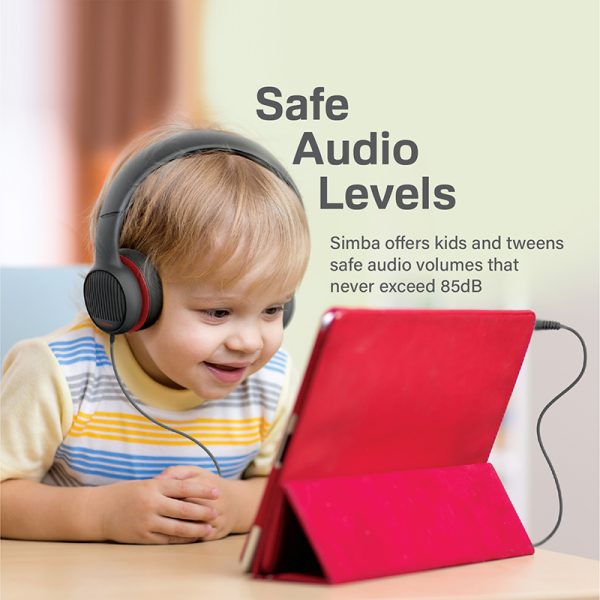 ⁦بروميت Simba سماعة رأس سلكية للأطفال بتقنية SafeAudio™‎ عالية الدقة،  صوت آمن يبلغ 85 ديسيبل⁩ - الصورة ⁦17⁩