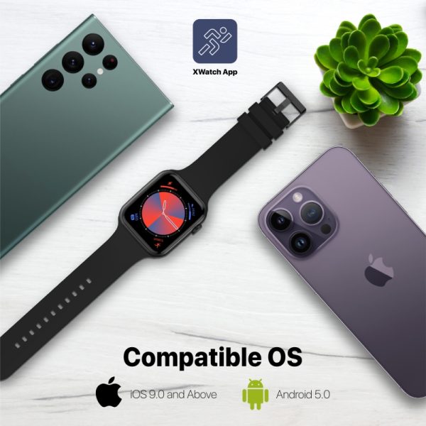 ⁦بروميت XWatch-B19 ساعة ذكية رياضية مع مستشعرات صحية متقدمة⁩ - الصورة ⁦9⁩