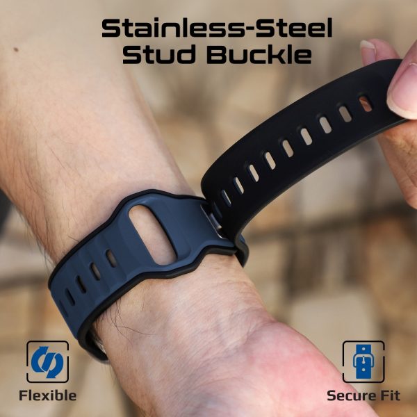 ⁦بروميت SiliBand-DC ساعة ذكية رياضية مع مستشعرات صحية متقدمة⁩ - الصورة ⁦12⁩