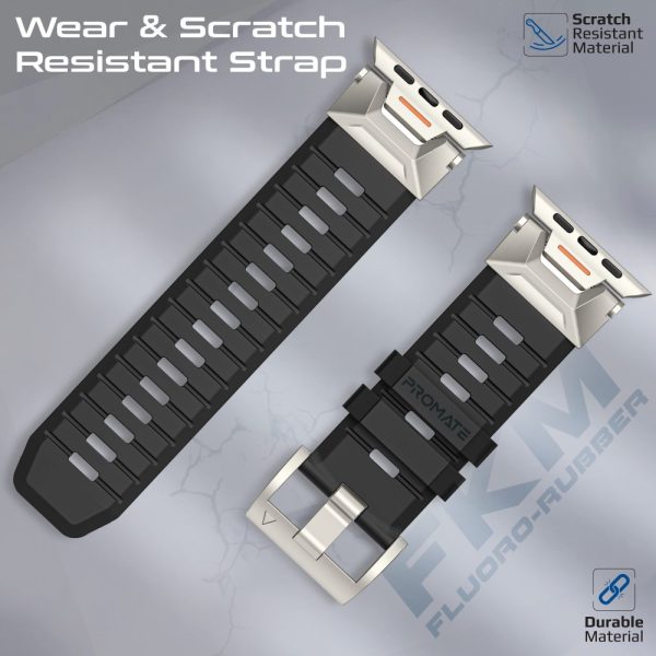⁦بروميت SilicaBand-Pro ساعة ذكية رياضية مع مستشعرات صحية متقدمة⁩ - الصورة ⁦5⁩