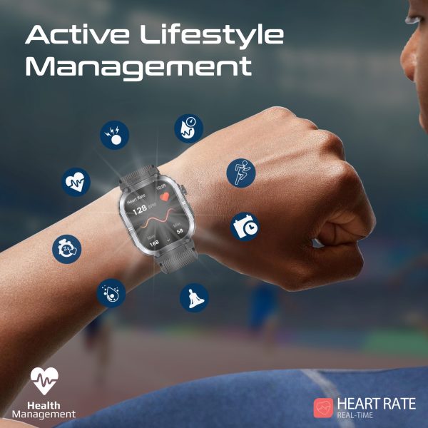 ⁦بروميت XWatch-SL ساعة ذكية رياضية مع مستشعرات صحية متقدمة⁩ - الصورة ⁦2⁩