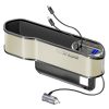 بروميت CarMate-RPD منظم سيارة مع شحن 65 واط، كابل USB-C 30 واط، لايتنينغ 20 واط، منافذ USB-C وUSB-A، شاشة LED، ونظام حماية مدمج