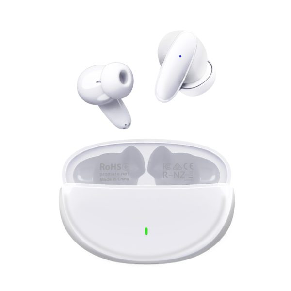 ⁦بروميت Lush سماعات أذن داخلية بتقنية بلوتوث 5.1، صوت عالي الدقة، تحكم ذكي باللمس، ووقت تشغيل 20 ساعة⁩ - الصورة ⁦24⁩