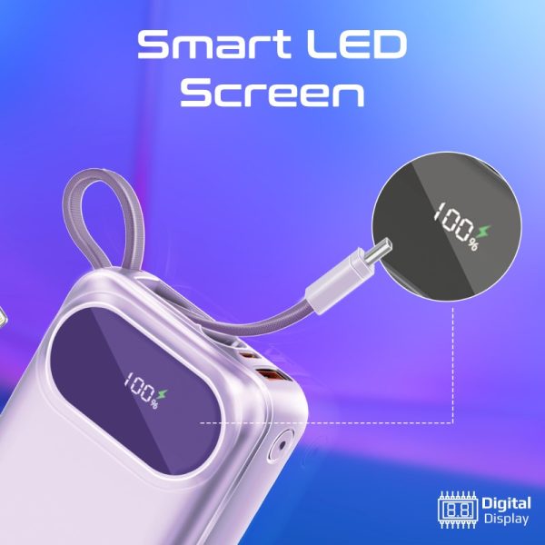 ⁦بروميت PowerPod-20 + PowerPort-25CC عرض بطارية متنقلة باور بنك بسعة 20000 ميلي أمبير مع شاحن جداري بقوة 25 واط⁩ - الصورة ⁦27⁩
