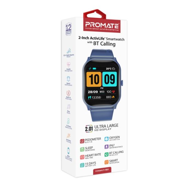 ⁦بروميت xWatch-B2 ساعة ذكية رياضية مع مستشعرات صحية متقدمة⁩ - الصورة ⁦11⁩