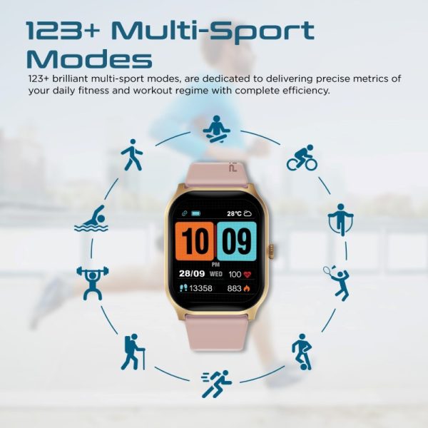 ⁦بروميت xWatch-B2 ساعة ذكية رياضية مع مستشعرات صحية متقدمة⁩ - الصورة ⁦12⁩