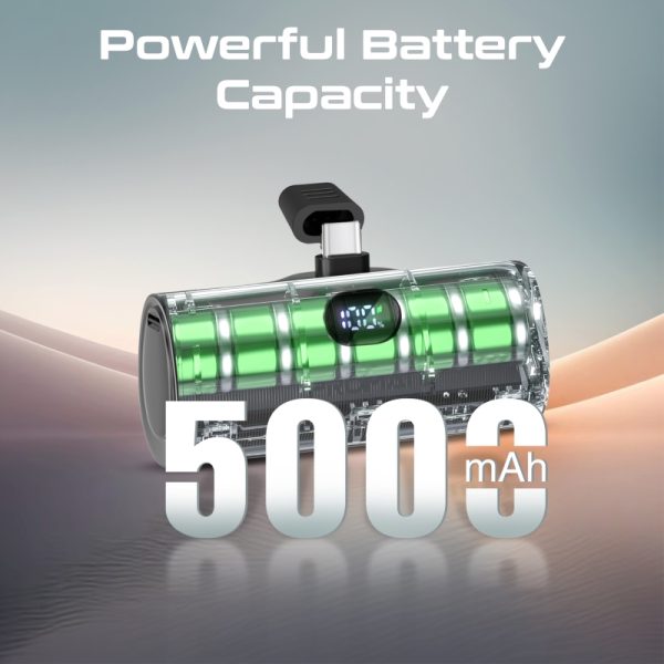 ⁦بروميت DeltaPack بطارية متنقلة باور بنك بسعة 5000 ميلي أمبير⁩ - الصورة ⁦7⁩