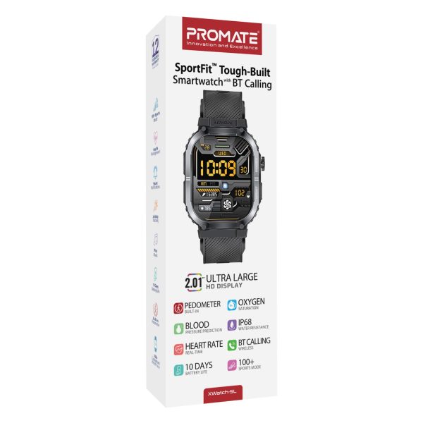 ⁦بروميت XWatch-SL ساعة ذكية رياضية مع مستشعرات صحية متقدمة⁩ - الصورة ⁦5⁩