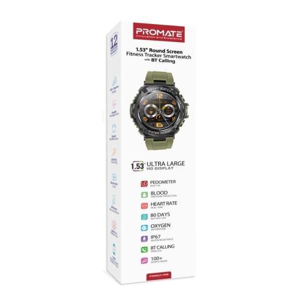 ⁦بروميت xWatch-R19 ساعة ذكية رياضية مع مستشعرات صحية متقدمة⁩ - الصورة ⁦13⁩