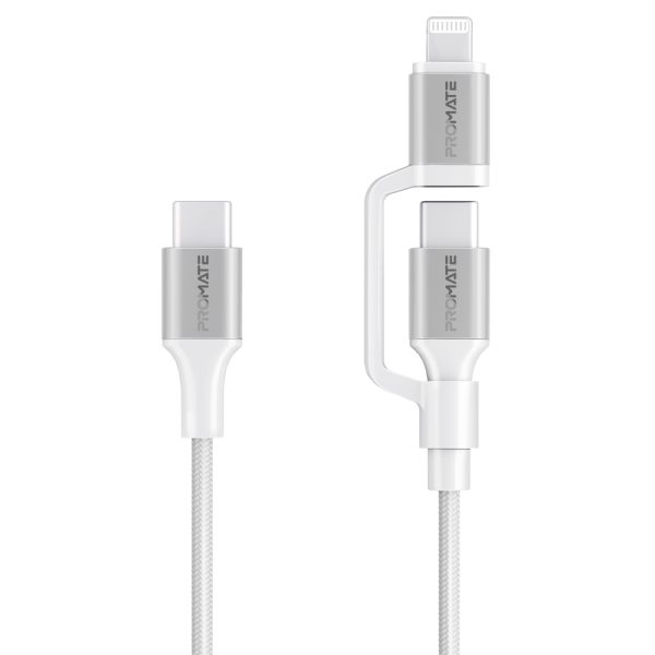 ⁦بروميت PowerLink-CCi كابل شحن 60 واط بطول 1.2 متر، معتمد Apple MFi، يدعم البيانات، ويتحمل أكثر من 25000 انحناء⁩ - الصورة ⁦3⁩