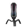 بروميت Marshal ميكروفون ألعاب USB عالي الحساسية بإضاءة RGB، تحكم باللمس، وزر كتم، وحامل دوار 360° للبث والتدوين والألعاب