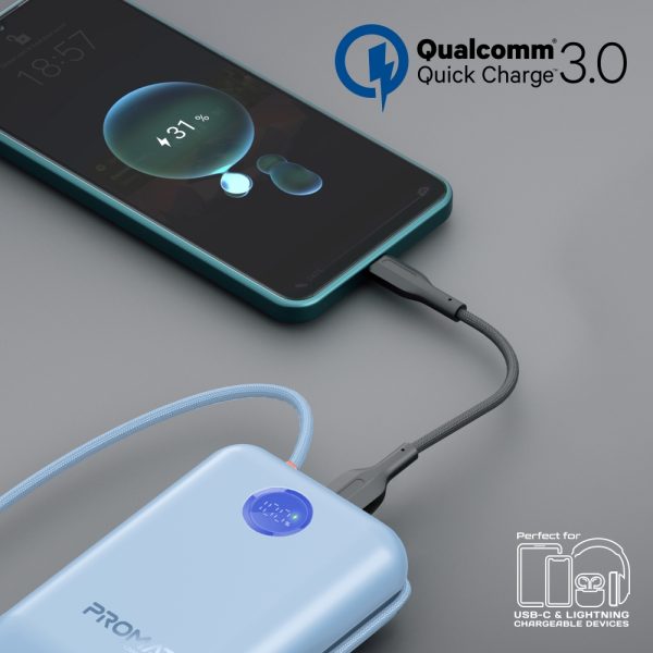 ⁦بروميت PowerPod-30 بطارية متنقلة باور بنك بسعة 30000 ميلي أمبير⁩ - الصورة ⁦13⁩