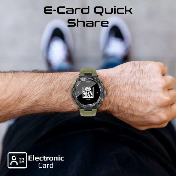 ⁦بروميت xWatch-R19 ساعة ذكية رياضية مع مستشعرات صحية متقدمة⁩ - الصورة ⁦12⁩