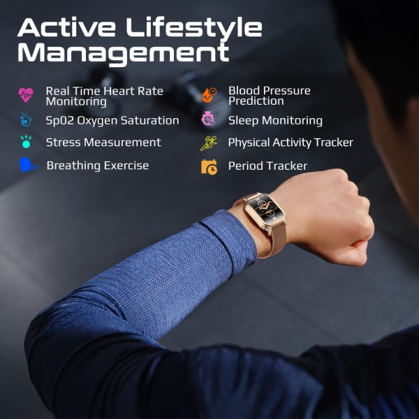 ⁦بروميت XWatch-RM ساعة ذكية رياضية مع مستشعرات صحية متقدمة⁩ - الصورة ⁦13⁩