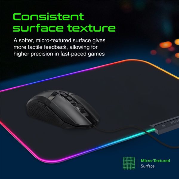 ⁦بروميت VertuKit مجموعة ألعاب 4 في 1 تضم لوحة مفاتيح، ماوس، سماعة، ولوحة ماوس RGB للاعبين المحترفين⁩ - الصورة ⁦7⁩